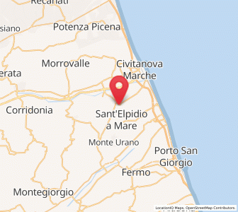 Map of Casette d'Ete, The Marches