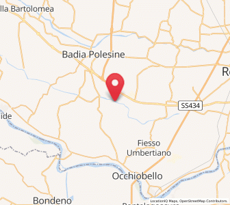 Map of Castelguglielmo, Veneto