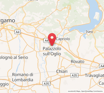 Map of Castelli Calepio, Lombardy