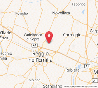 Map of Castello di Pratofontana, Emilia-Romagna