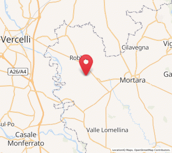 Map of Castelnovetto, Lombardy