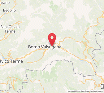 Map of Castelnuovo, Trentino-Alto Adige