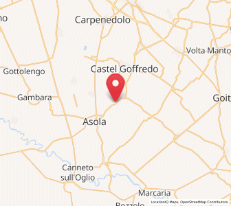 Map of Castelnuovo, Lombardy