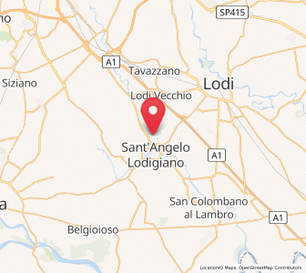 Map of Castiraga Vidardo, Lombardy