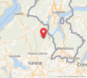 Map of Cavagnano, Lombardy