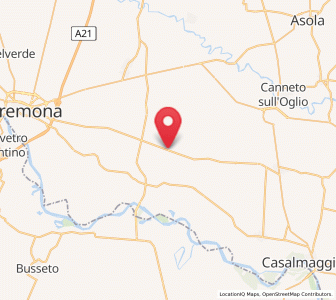 Map of Cella Dati, Lombardy