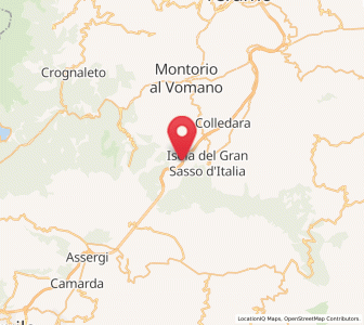 Map of Cerchiara, Abruzzo