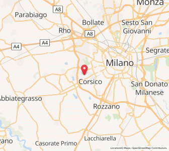 Map of Cesano Boscone, Lombardy