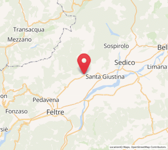 Map of Cesiomaggiore, Veneto