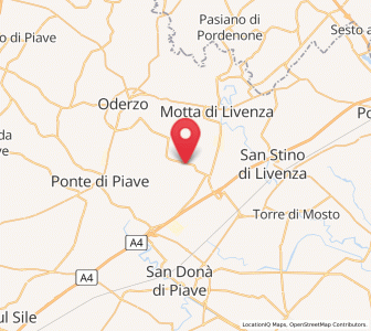 Map of Chiarano, Veneto