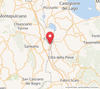 Map of Chiusi Scalo, Tuscany