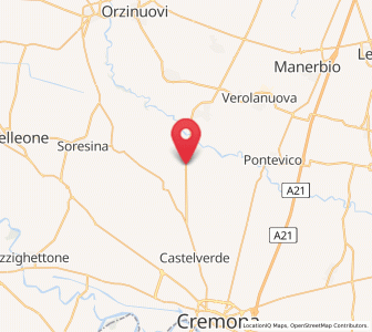 Map of Cignone, Lombardy