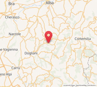 Map of Cissone, Piedmont
