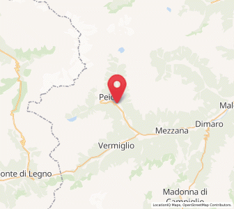 Map of Cogolo, Trentino-Alto Adige
