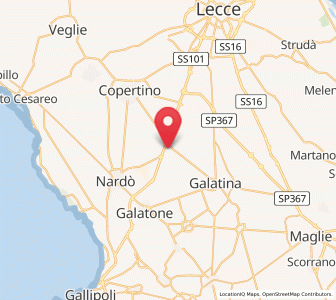 Map of Collemeto, Apulia