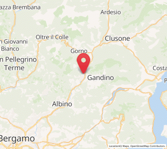 Map of Colzate, Lombardy