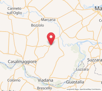 Map of Commessaggio, Lombardy