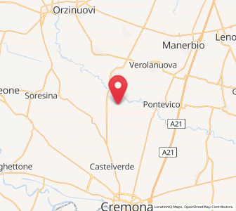 Map of Corte de' Cortesi, Lombardy