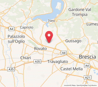 Map of Costa-Barco, Lombardy