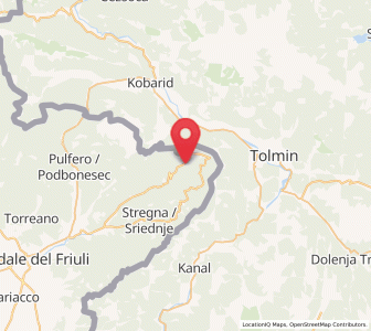 Map of Cras, Friuli Venezia Giulia