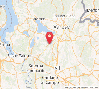 Map of Crosio della Valle, Lombardy