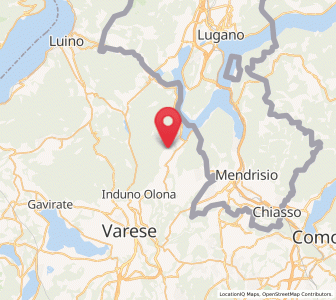 Map of Cuasso al Piano, Lombardy