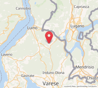 Map of Cugliate-Fabiasco, Lombardy