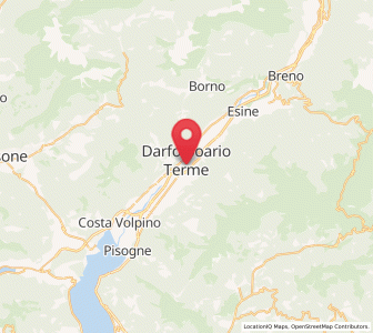 Map of Darfo, Lombardy