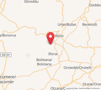 Map of Esporlatu, Sardinia