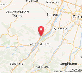 Map of Felegara, Emilia-Romagna