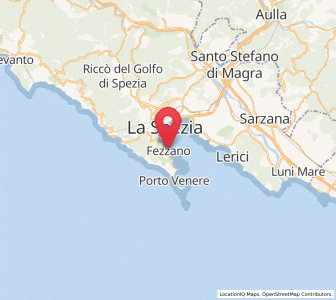 Map of Fezzano, Liguria