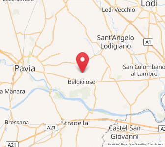 Map of Filighera, Lombardy