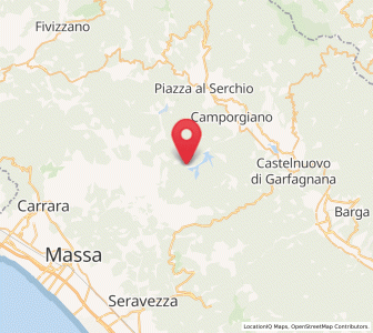 Map of Fontana delle Monache, Tuscany