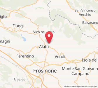 Map of Fontana Scurano, Lazio