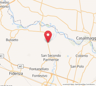 Map of Fontanelle, Emilia-Romagna