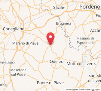Map of Fontanelle, Veneto
