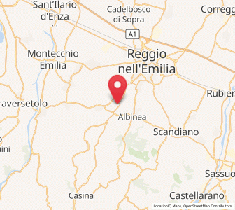 Map of Forche, Emilia-Romagna