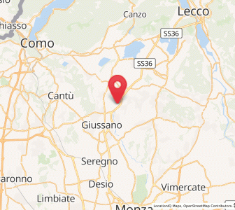Map of Fornaci, Lombardy