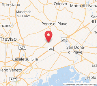 Map of Fornaci, Veneto