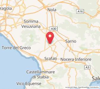 Map of Fornillo, Campania