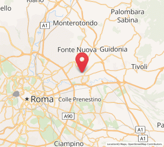 Map of Forno Casale, Lazio