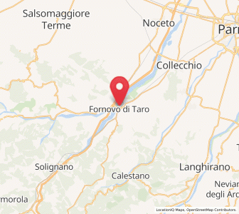 Map of Fornoue, Emilia-Romagna