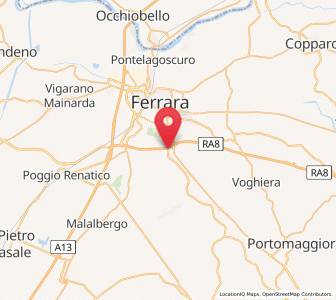 Map of Fossanova San Marco, Emilia-Romagna