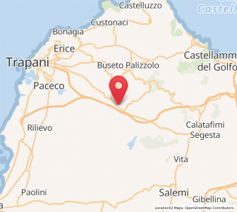 Map of Fulgatore-Torretta, Sicily
