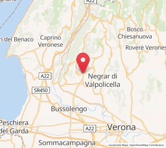 Map of Fumane, Veneto