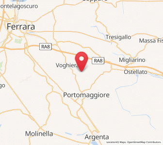 Map of Gambulaga, Emilia-Romagna