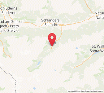 Map of Martello, Trentino-Alto Adige