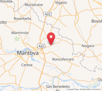 Map of Gazzo, Lombardy