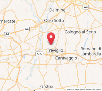 Map of Geromina, Lombardy