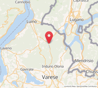 Map of Ghirla, Lombardy